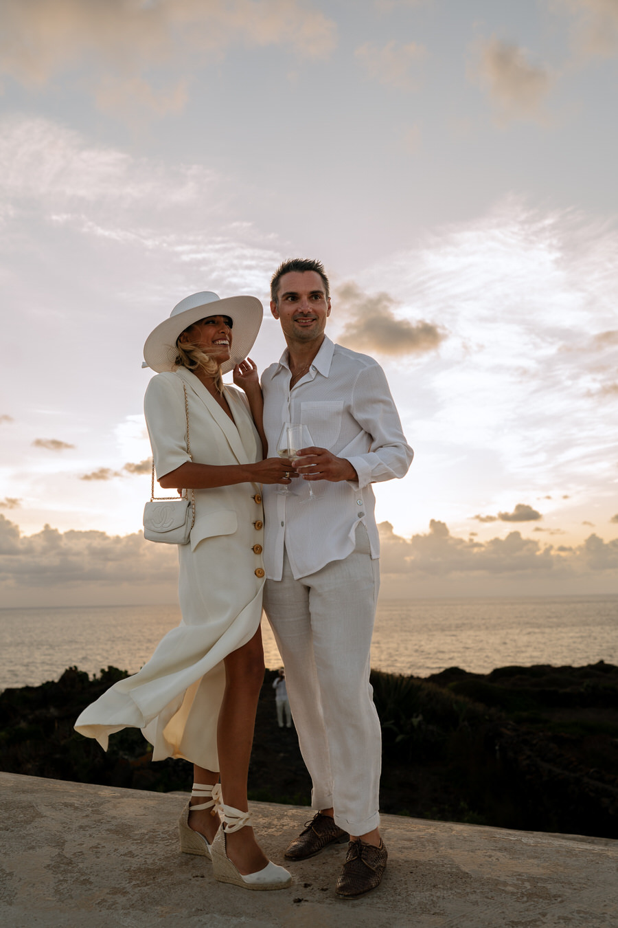 White Party in Pantelleria – Alessandro and Sophia