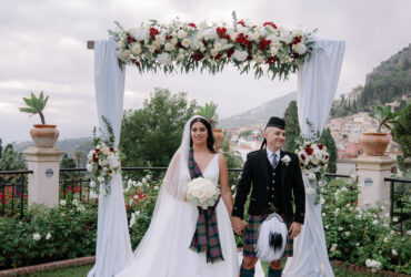 Daniella and Iain Wedding at Belmond Timeo Taormina