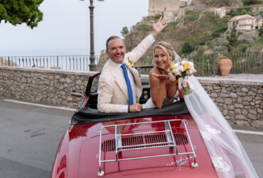 Il matrimonio da sogno di Kary Brittingham e Mark Andersson in Sicilia: il punto di vista di un fotografo